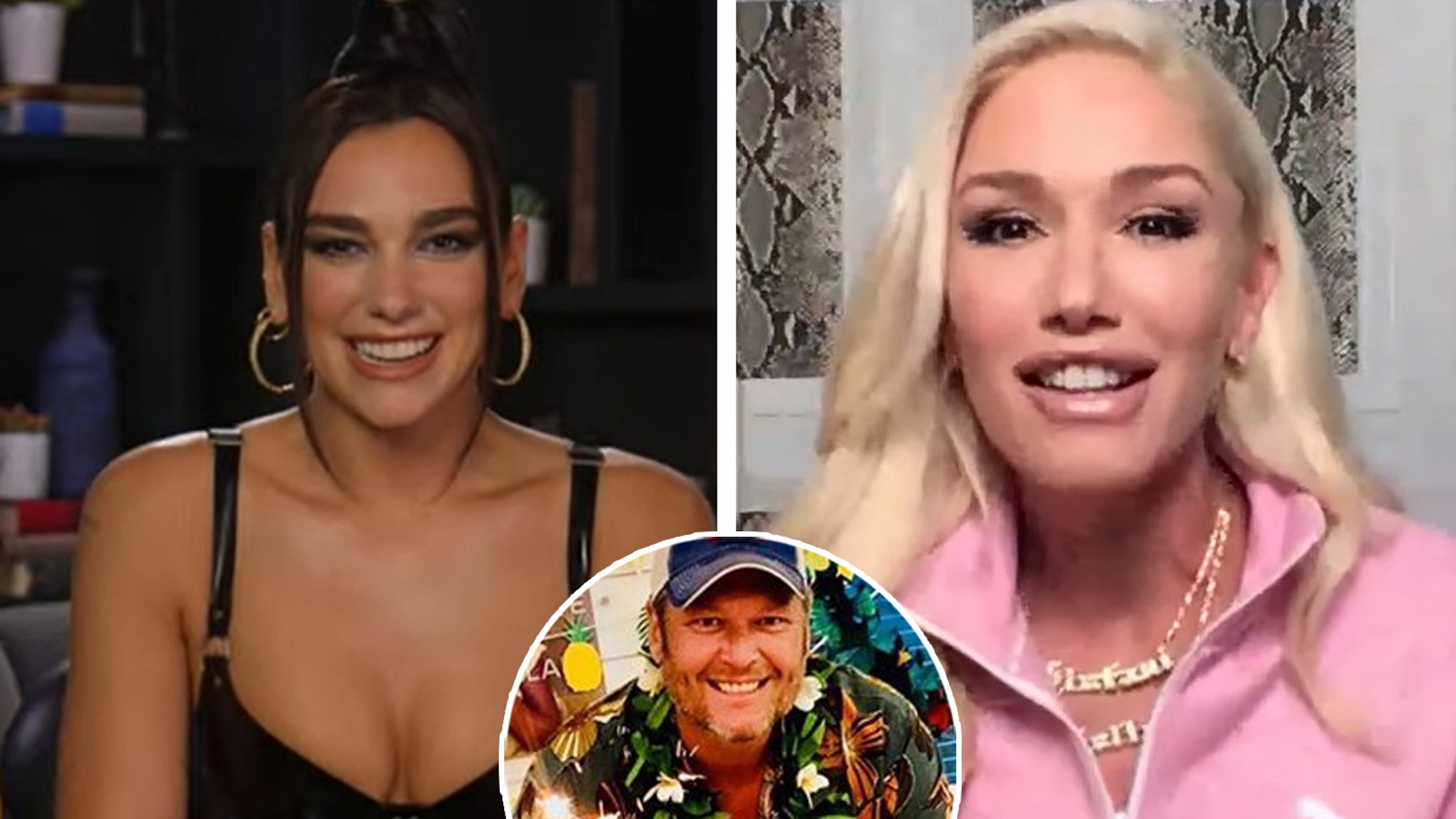 Watch Gwen Stefani React When Dua Lipa Calls Blake Shelton Her Husband