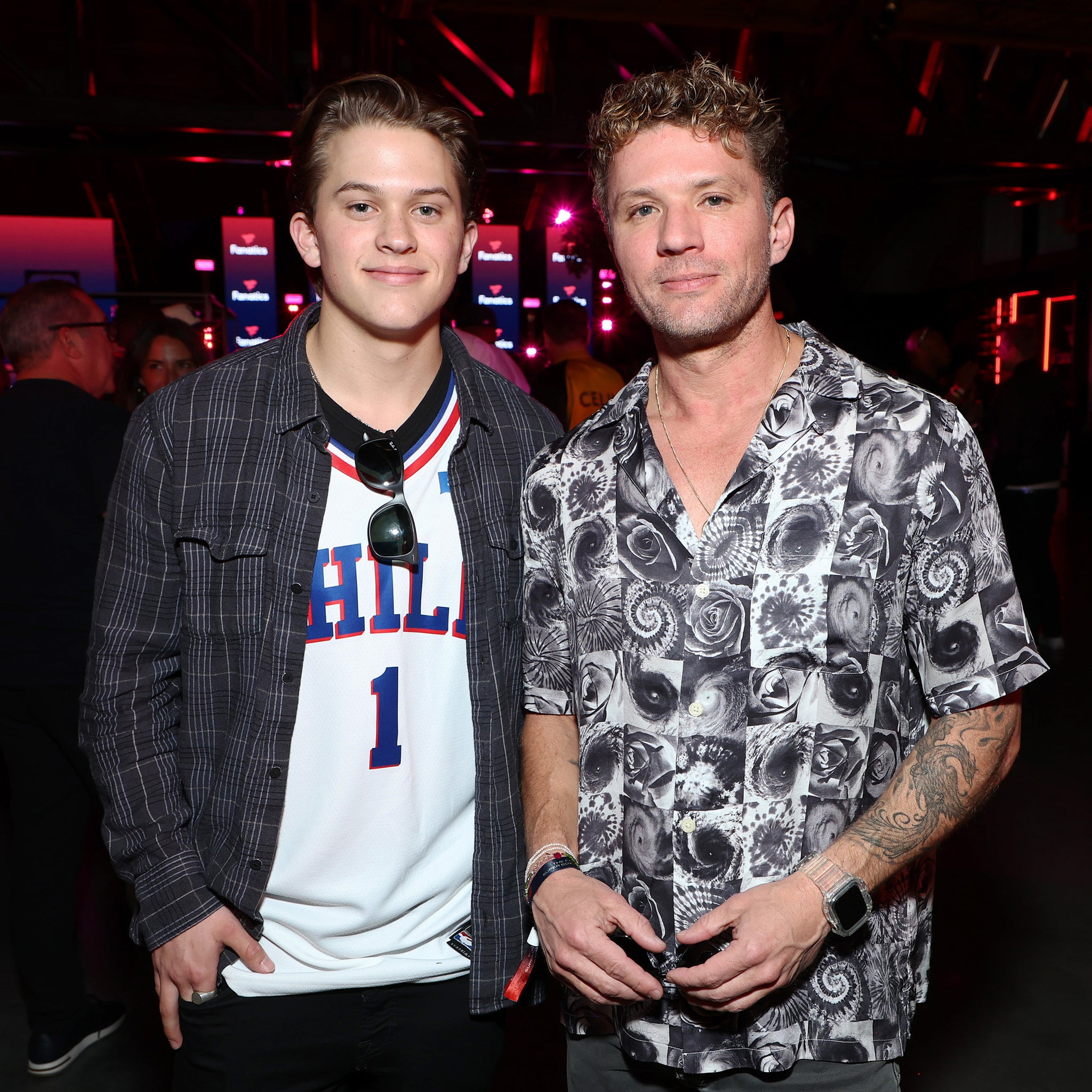 Celebs Attend Michael Rubin's 2022 Fanatics Super Bowl Party [Photos]