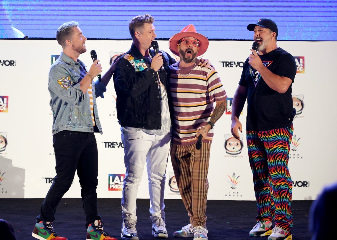 Backstreet Boys and NSYNC Members Perform Together In Celebration of Pride