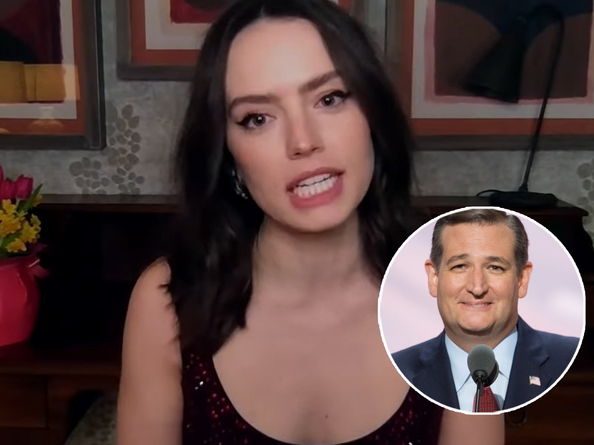 Daisy Ridley Details Epic Ted Cruz Clapback