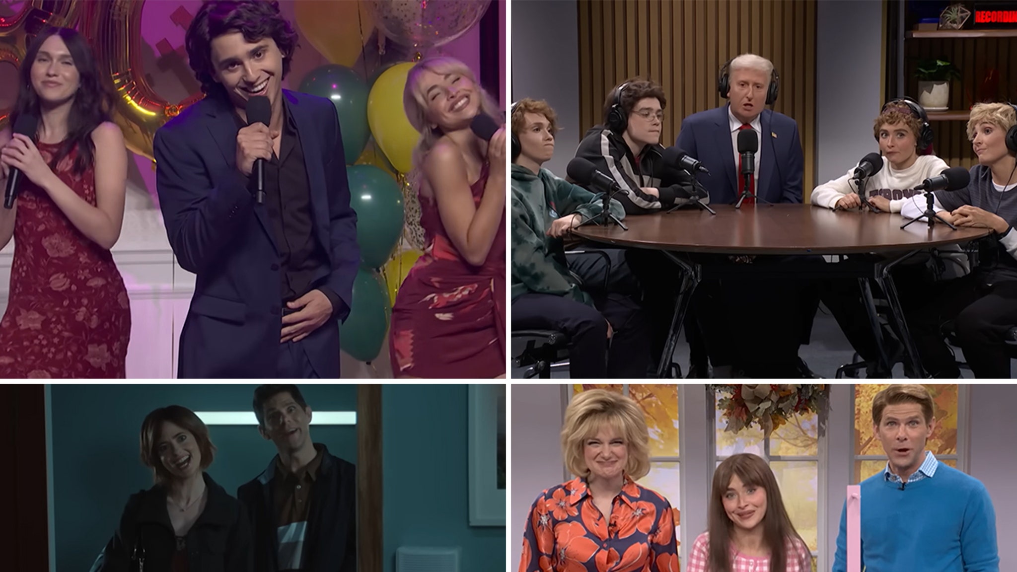 Sabrina Carpenter SNL Sketches Ranked: Domingo, Trump 'Fire' in Pre-Teen Podcast and More