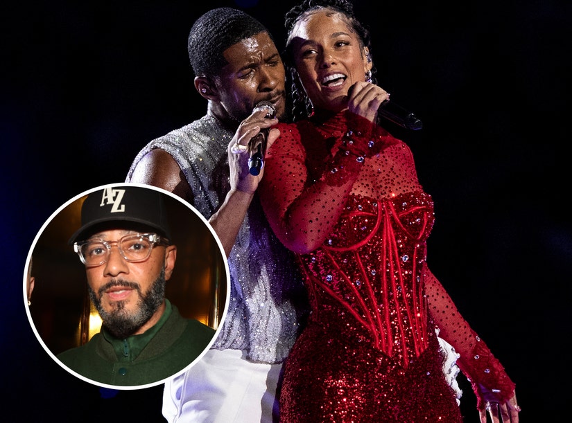 Swizz Beatz Responds to Critics Saying Usher Got Too Close to Alicia
Keys
