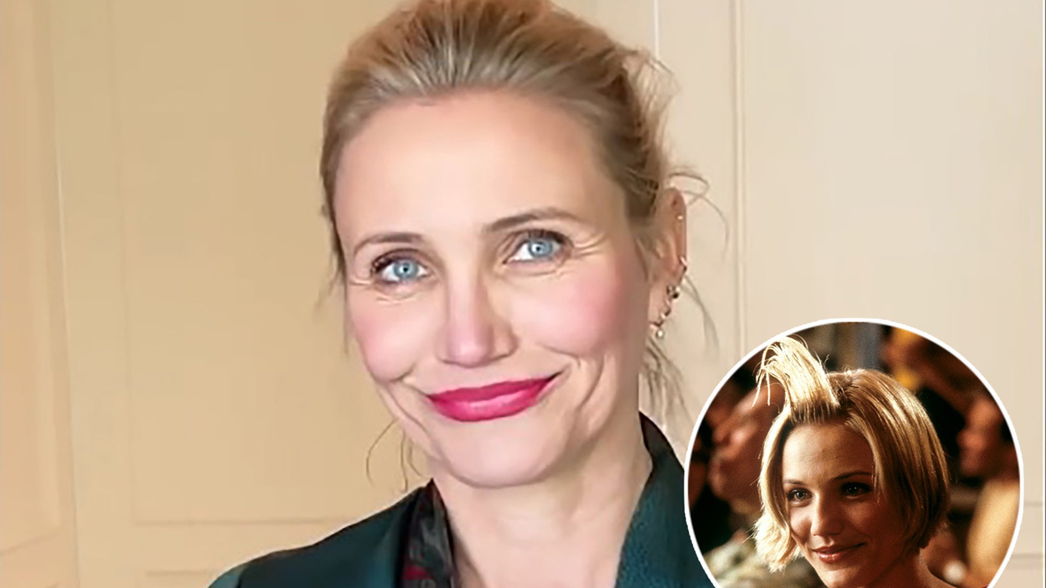 Cameron Diaz Recreates Classic There's Something About Mary 'Hair Gel' Scene  in New Instagram
