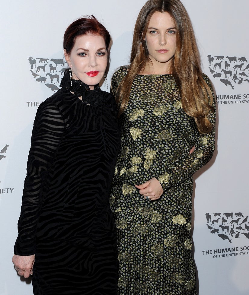 Priscilla Presley Denies Rumored Feud With Granddaughter Riley Keou