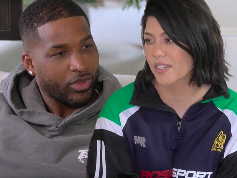 Kourtney Kardashian Questions Tristan Thompson About Cheating On Khloe 