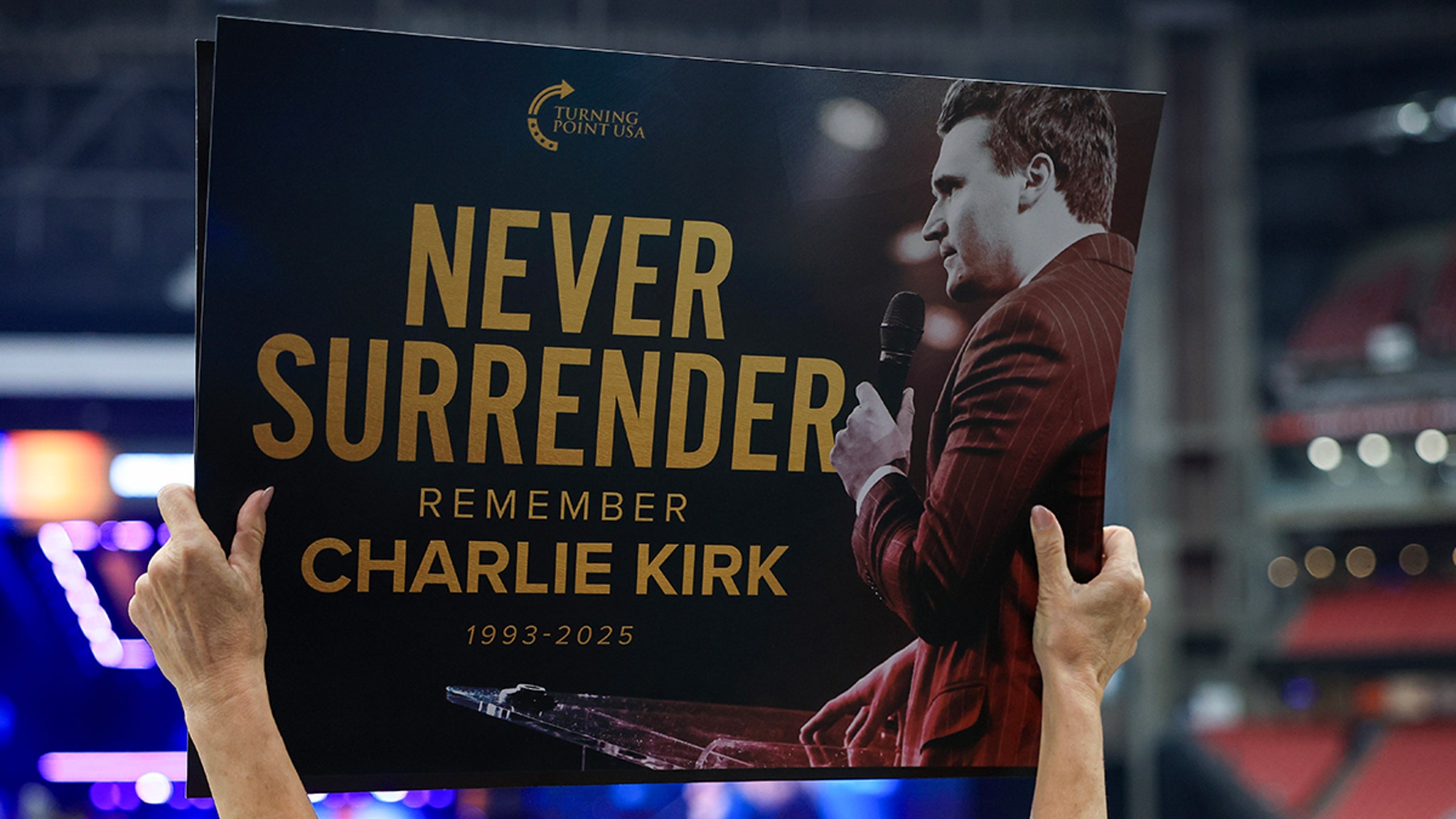 Charlie Kirk Memorial Crowd Surpasses Expectations –See Live Video as Wife Erika, Trump, Vance Speak