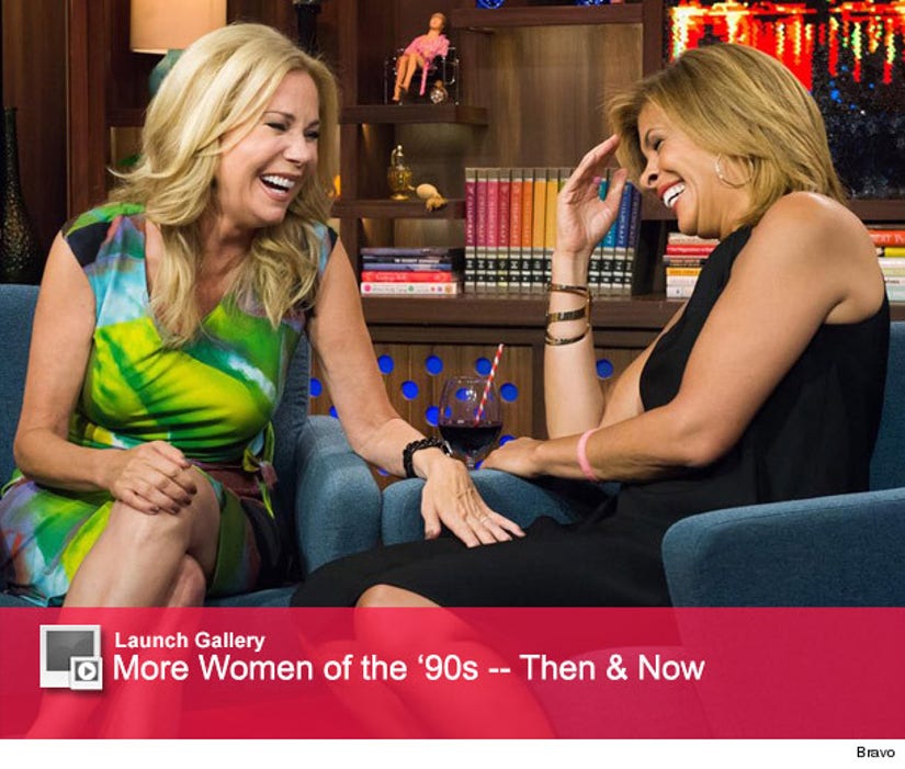 825px x 701px - Sex, Drugs & Plastic Surgery -- Kathie Lee Gifford & Hoda Kotb Grilled on  'WWHL'