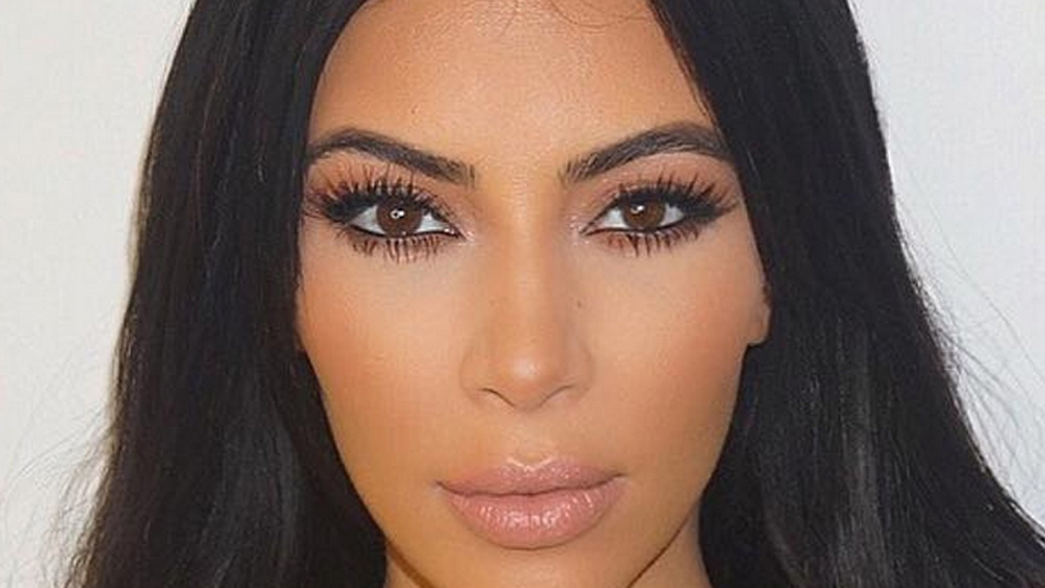 Kim Kardashian Slams Botox Rumors -- I'm Pregnant, Not Using Fillers!