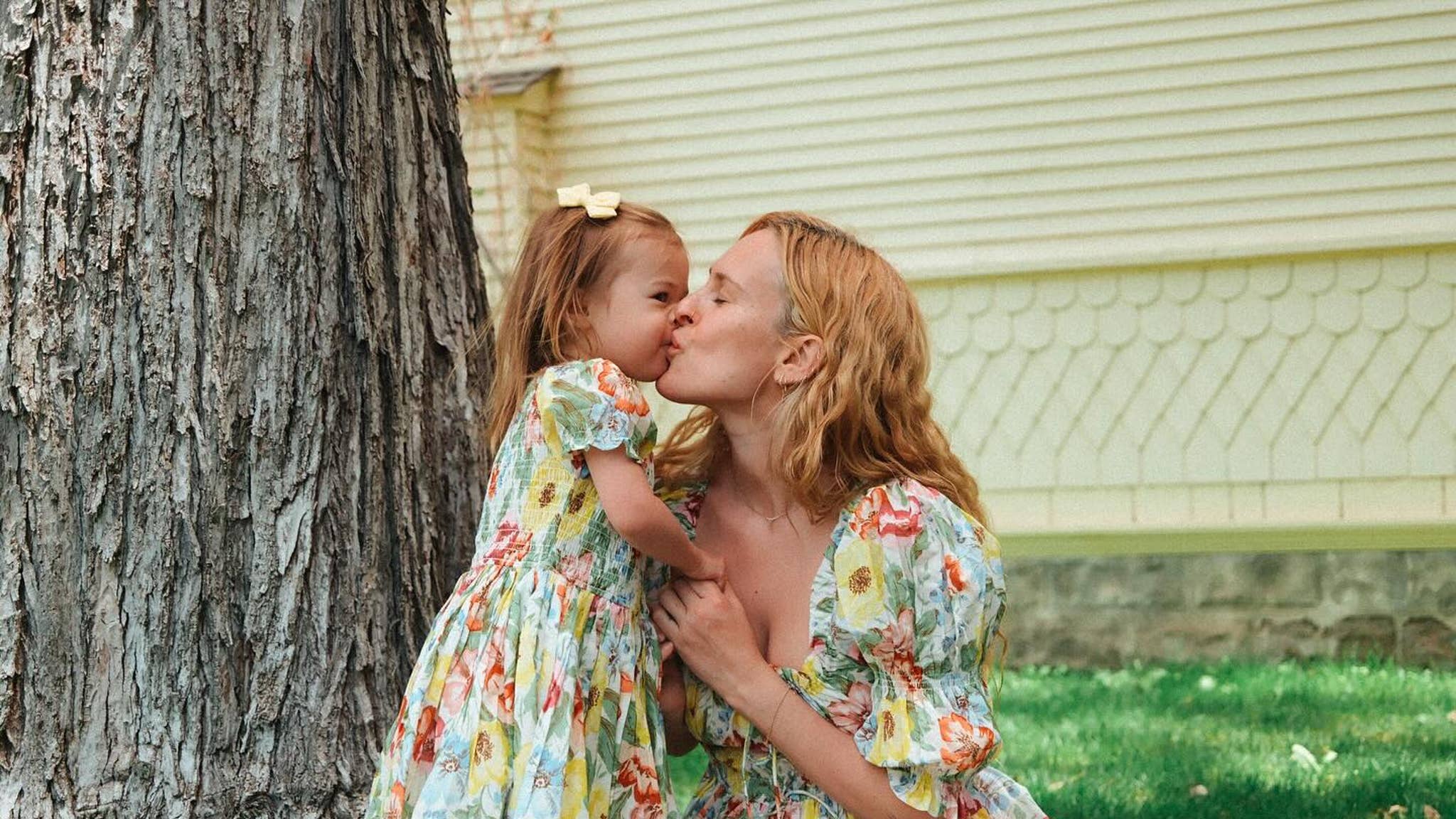 Rumer Willis Twins with Her 2-Year-Old Daughter Lou In Matching Dress in Adorable Photo