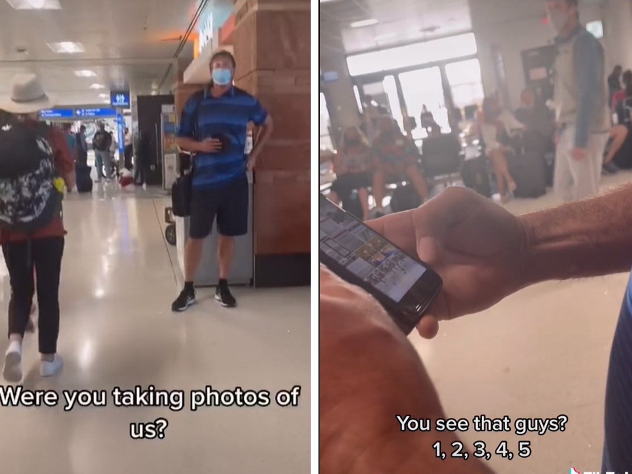 TikTok: angry husband heads to airport for stag do with belongings