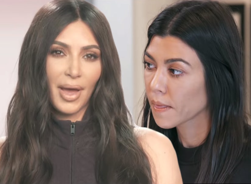 Kourtney Kardashian Fires Back at Kim Amid 'Ongoing' Tension on 'KUWTK'