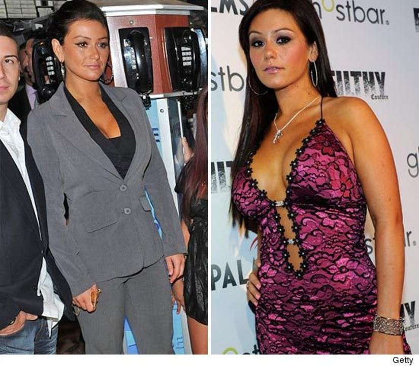 Jwoww and the rest of the "Jersey Shore" cast hit up Wall Street ...