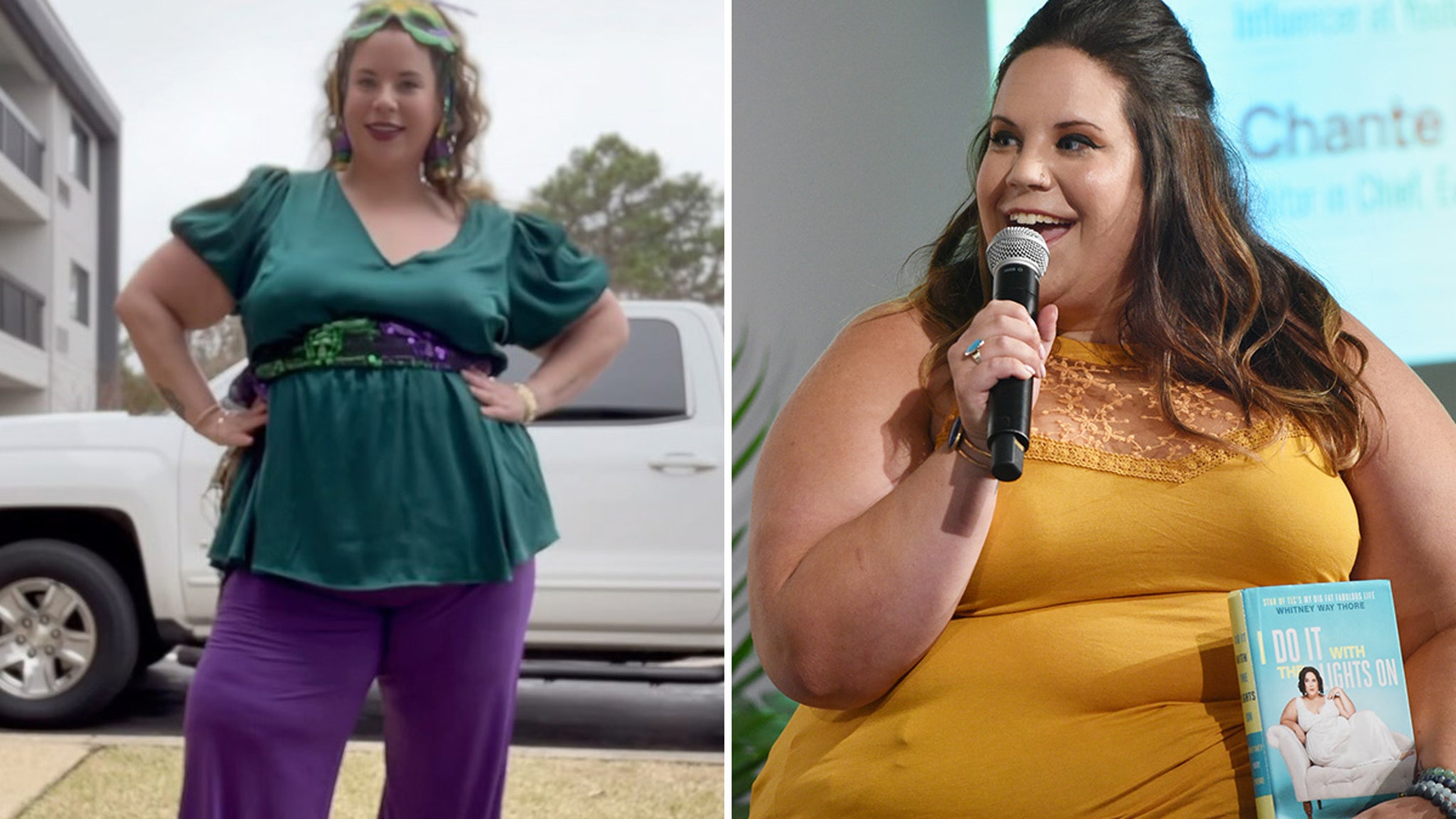 Whitney Way Thore Reluctantly Addresses 100-Pound Weight Loss, No 'Medical Intervention'