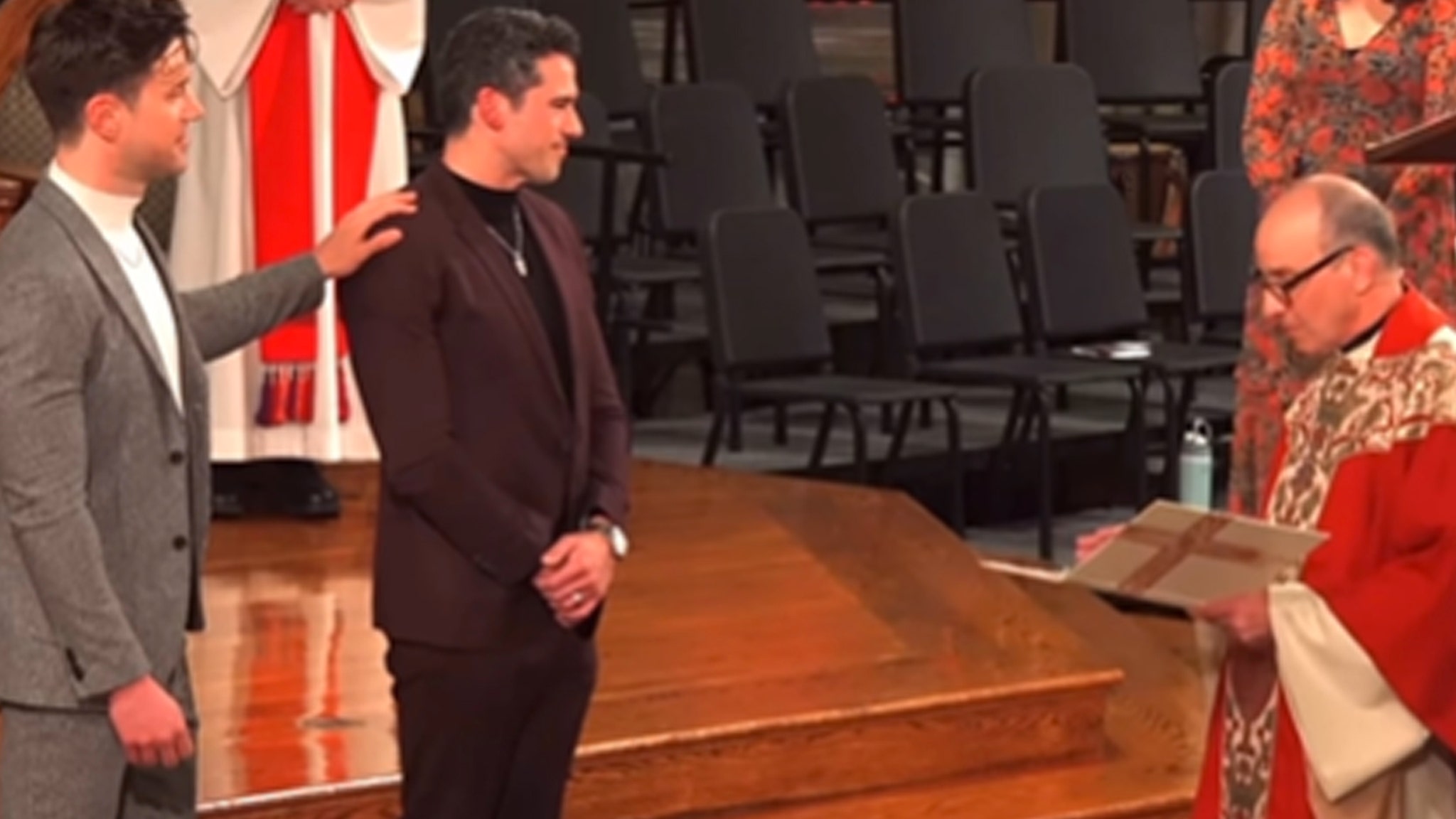 Openly Gay ABC News Anchor Gio Benitez Joins Catholic Church with Confirmation Mass