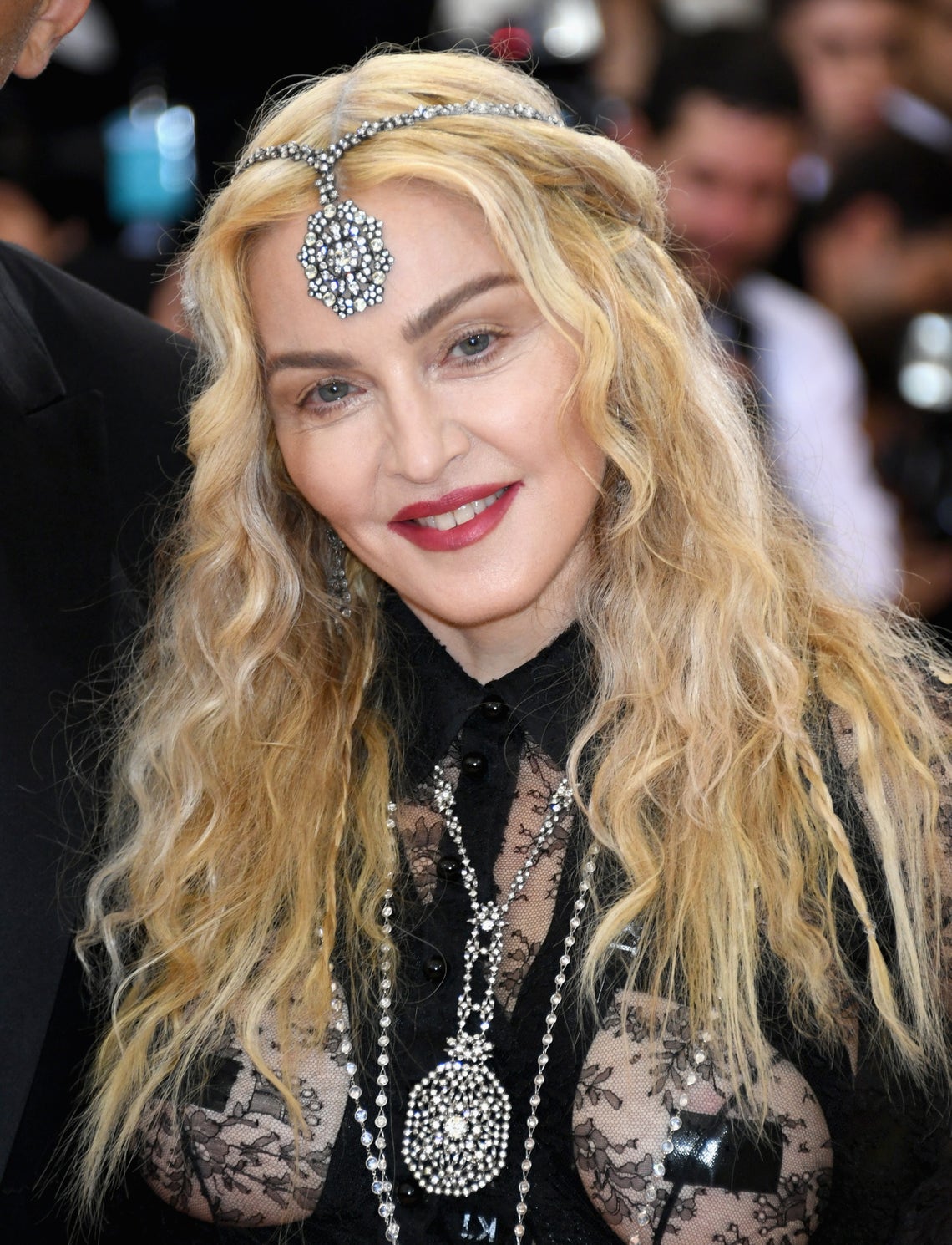 Madonna attends the Met Gala at the Metropolitan Museum of Art in