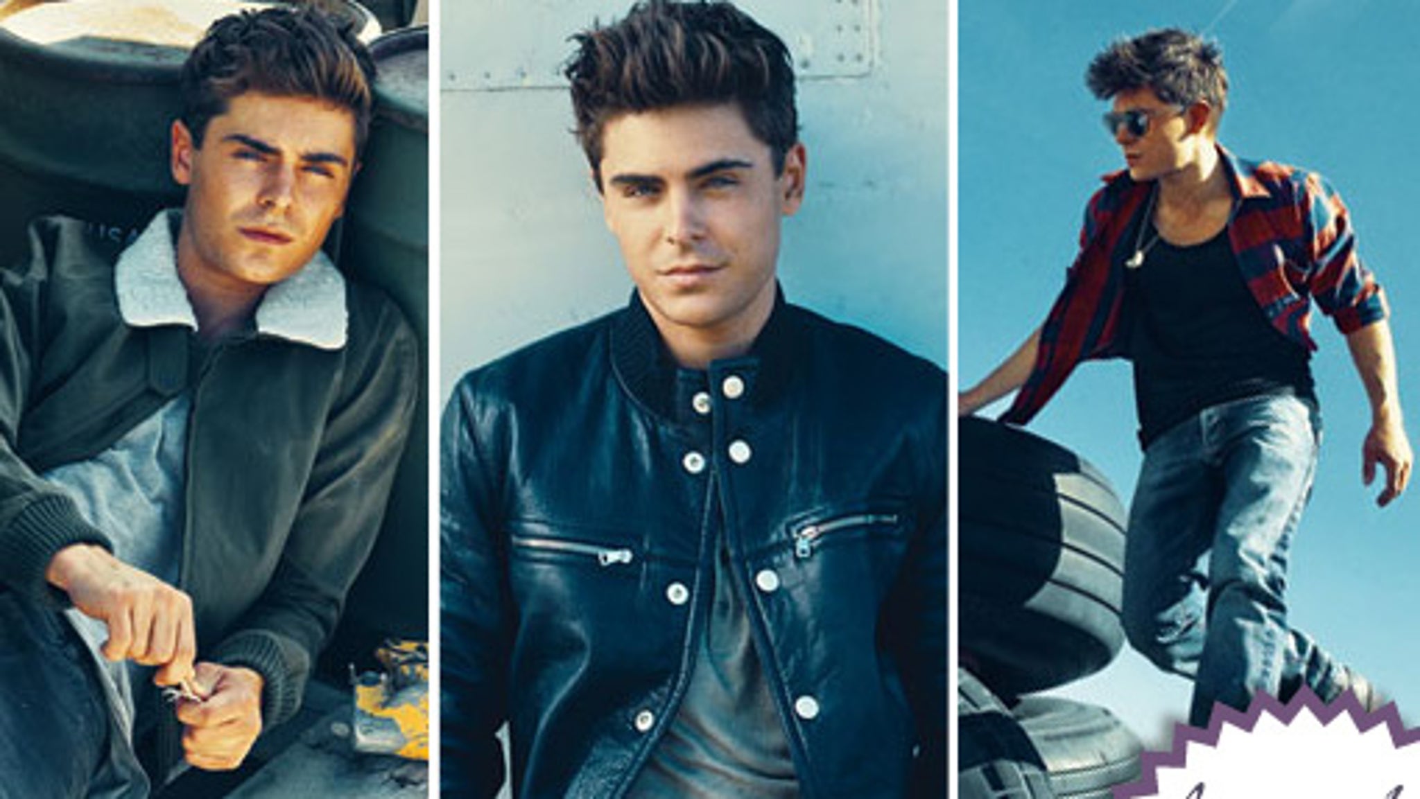 Zac Efron -- Details' September Issue Cover Boy