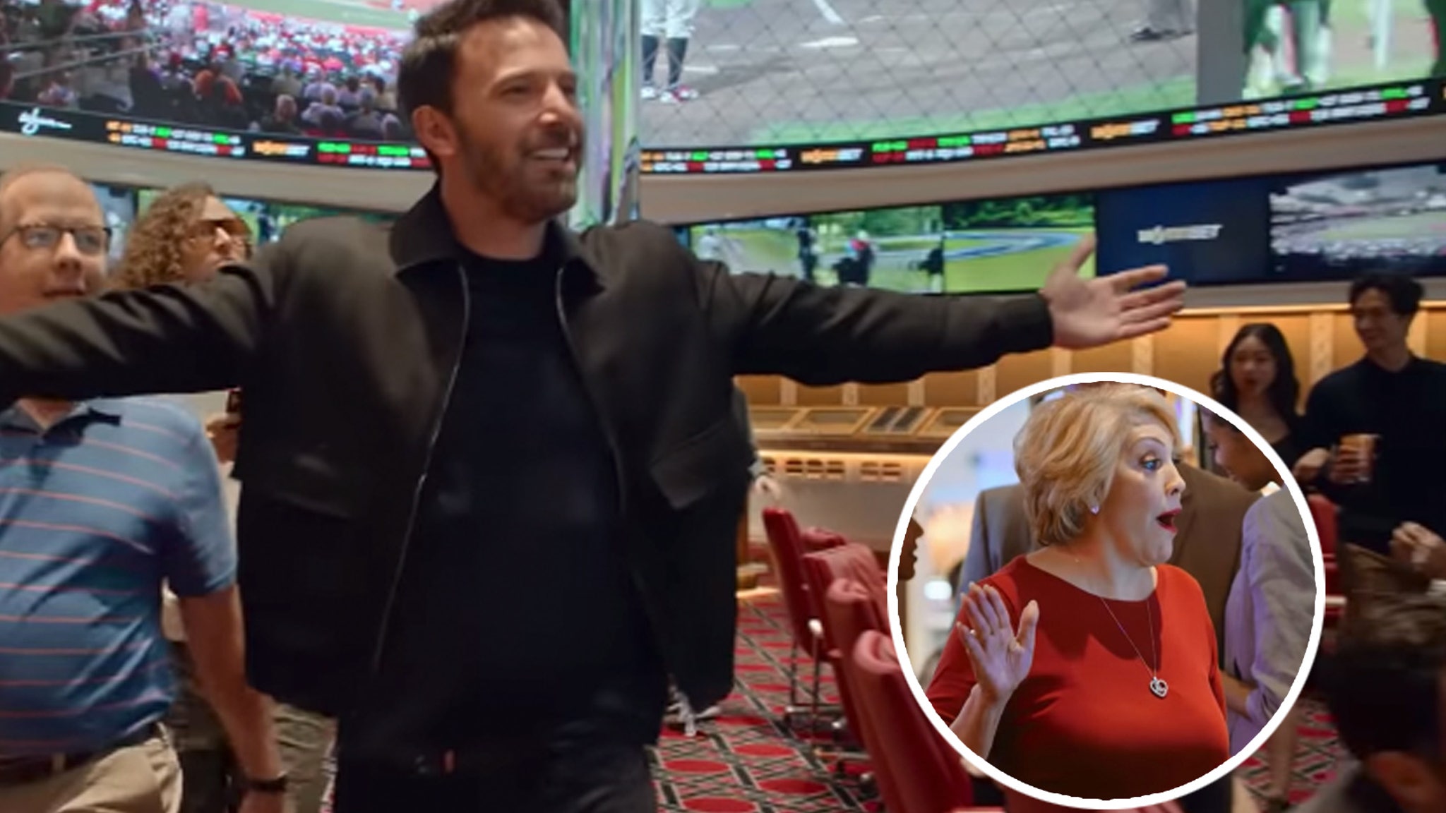Ben Affleck Recruits Jennifer Lopez's Mom for Cameo In New Ad