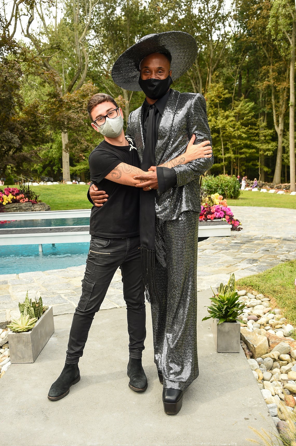 Christian Siriano and Billy Porter