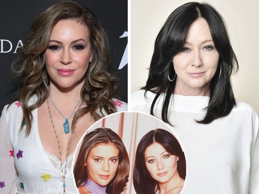 Alyssa Milano on 'Charmed' costar Shannen Doherty: 'I could take