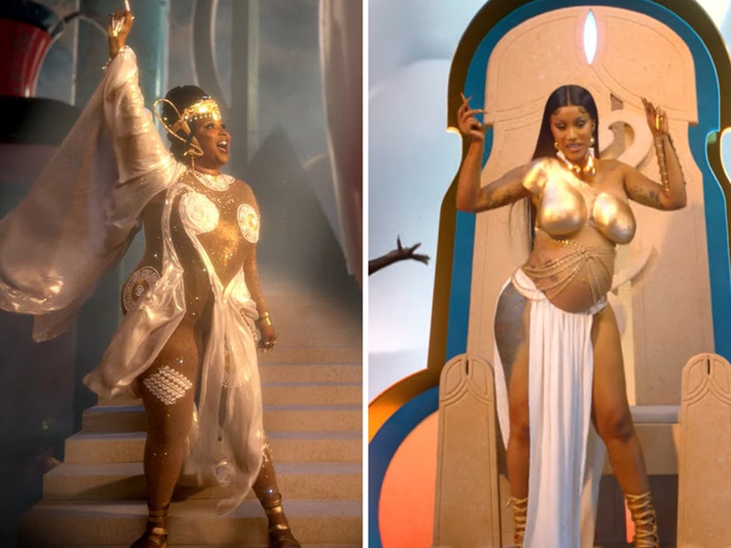 Lizzo and Cardi B Take on All Those 'Rumors' About Them Like Goddesses in  New Music Video