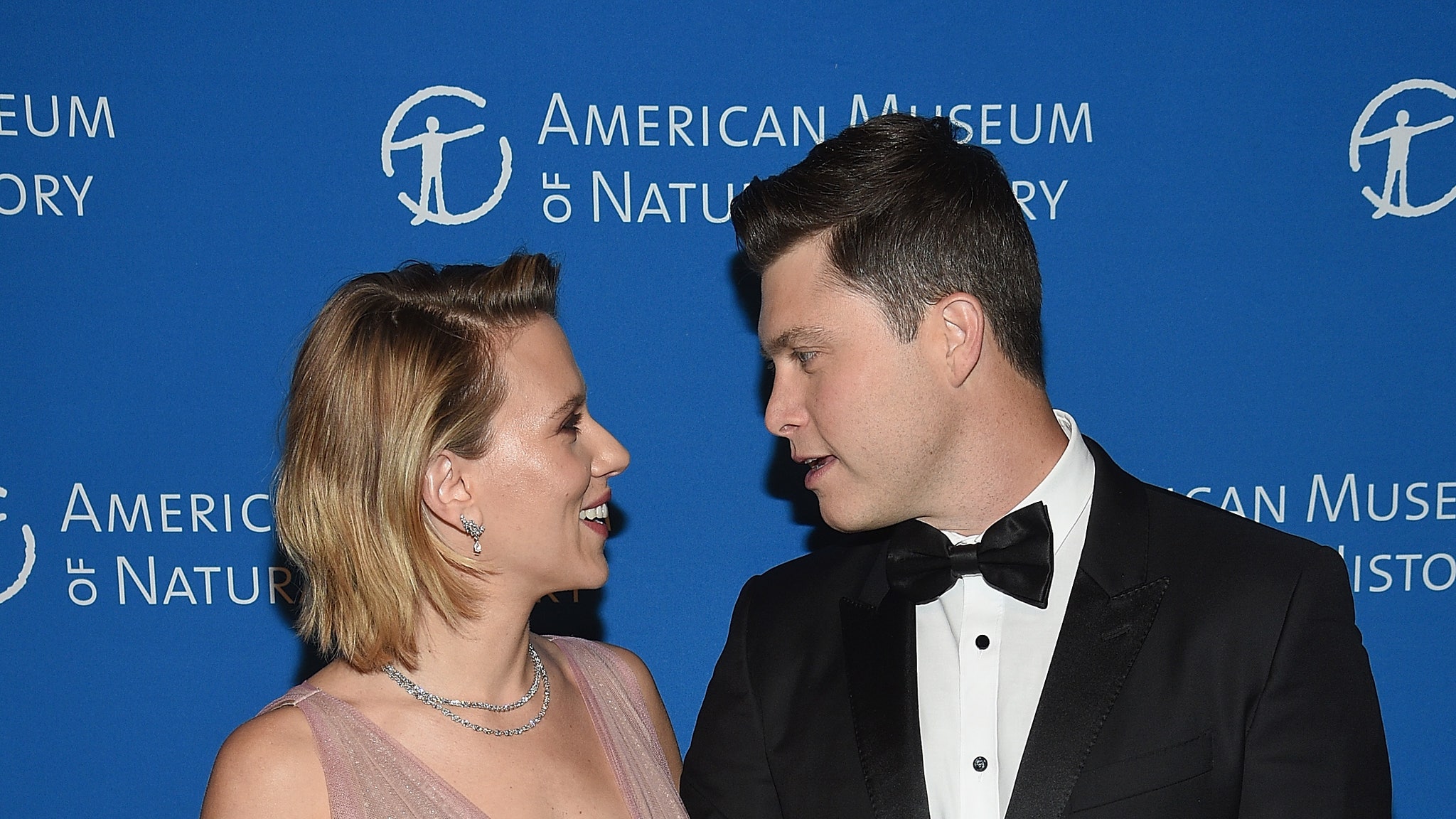 Scarlett Johansson and Colin Jost Step Out at American Museum Of ...