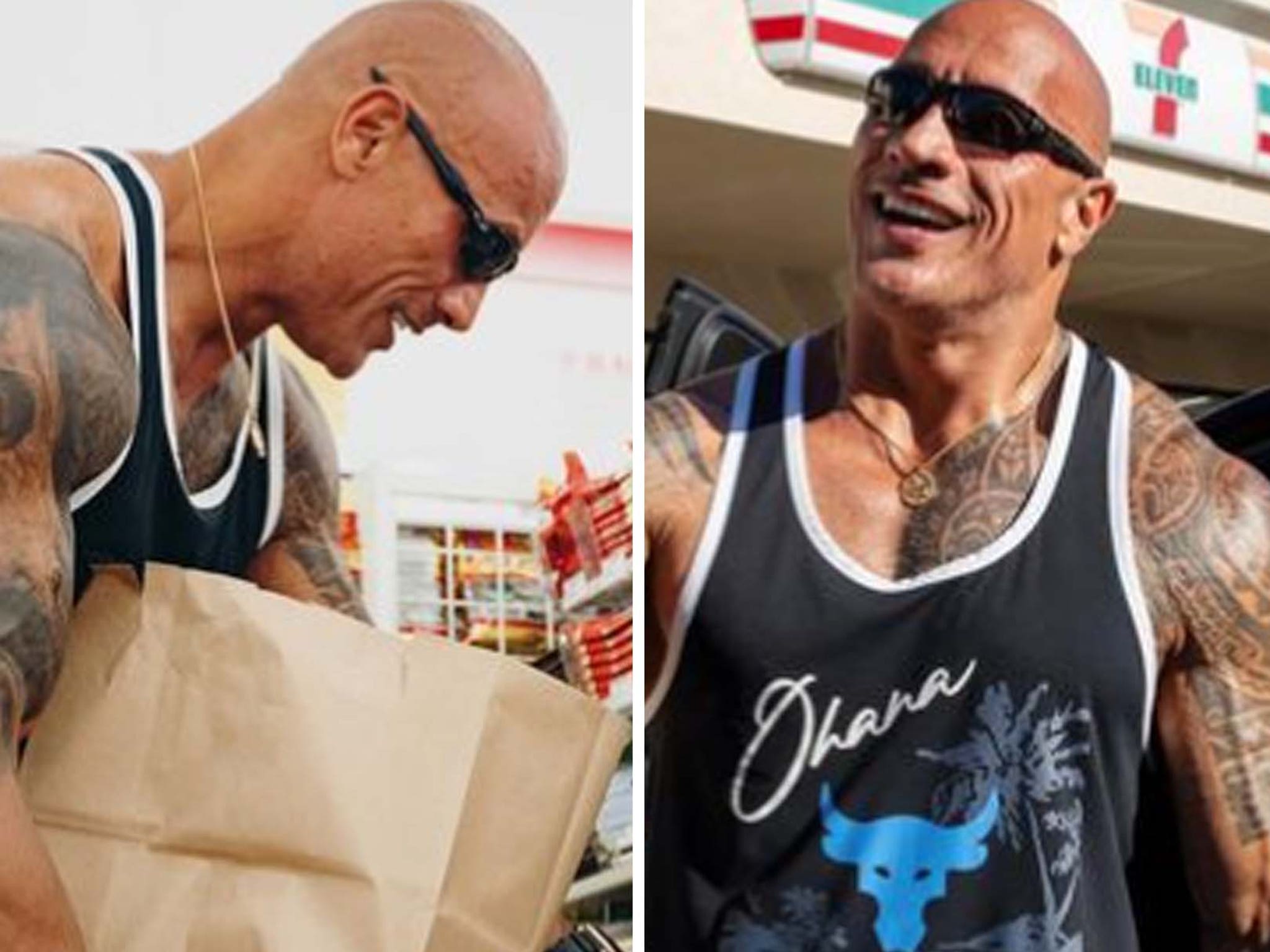 The Rock' buys every Snickers at a 7-Eleven to 'right his wrongs