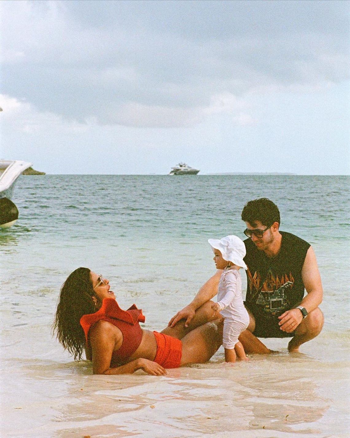 Nick Jonas Shares Summer Photos with Priyanka Chopra and Daughter Malti