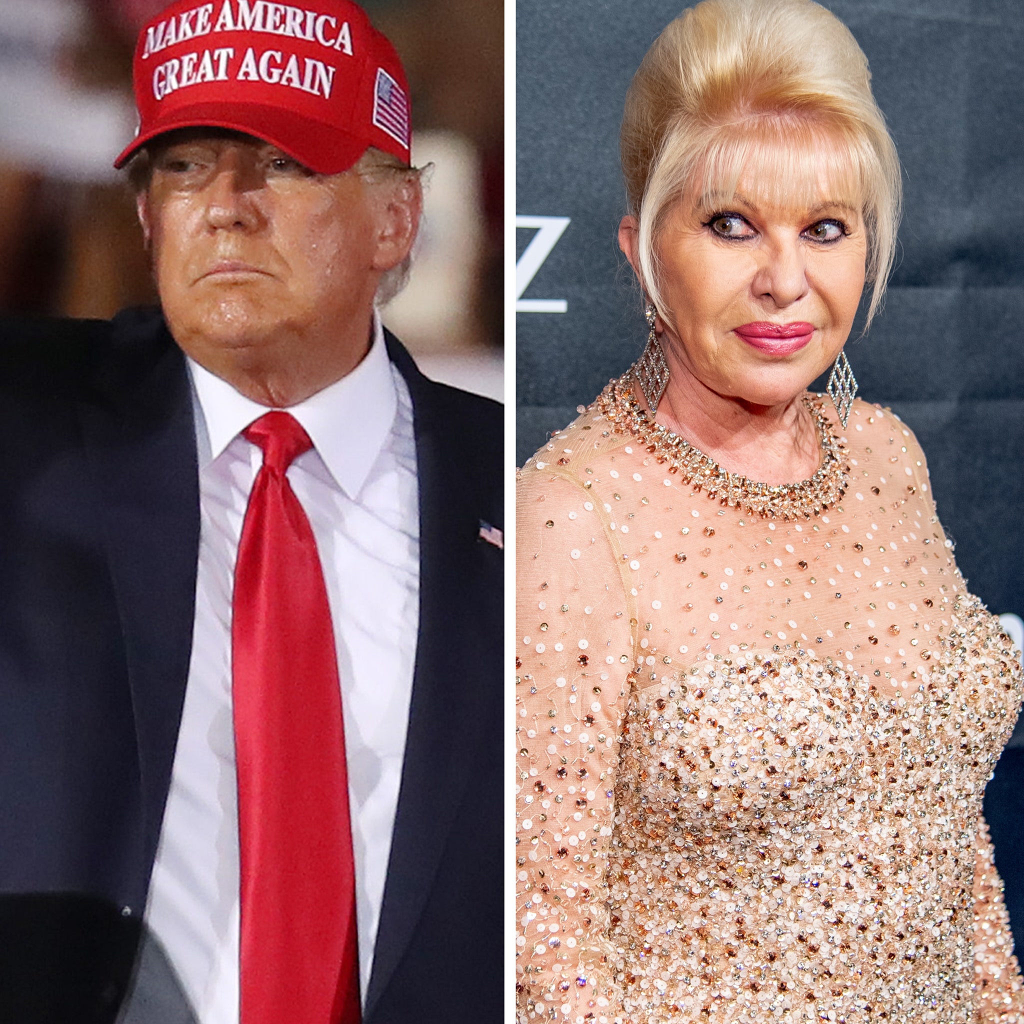 Ivana Trump Reacts to Ex-Husbands picture