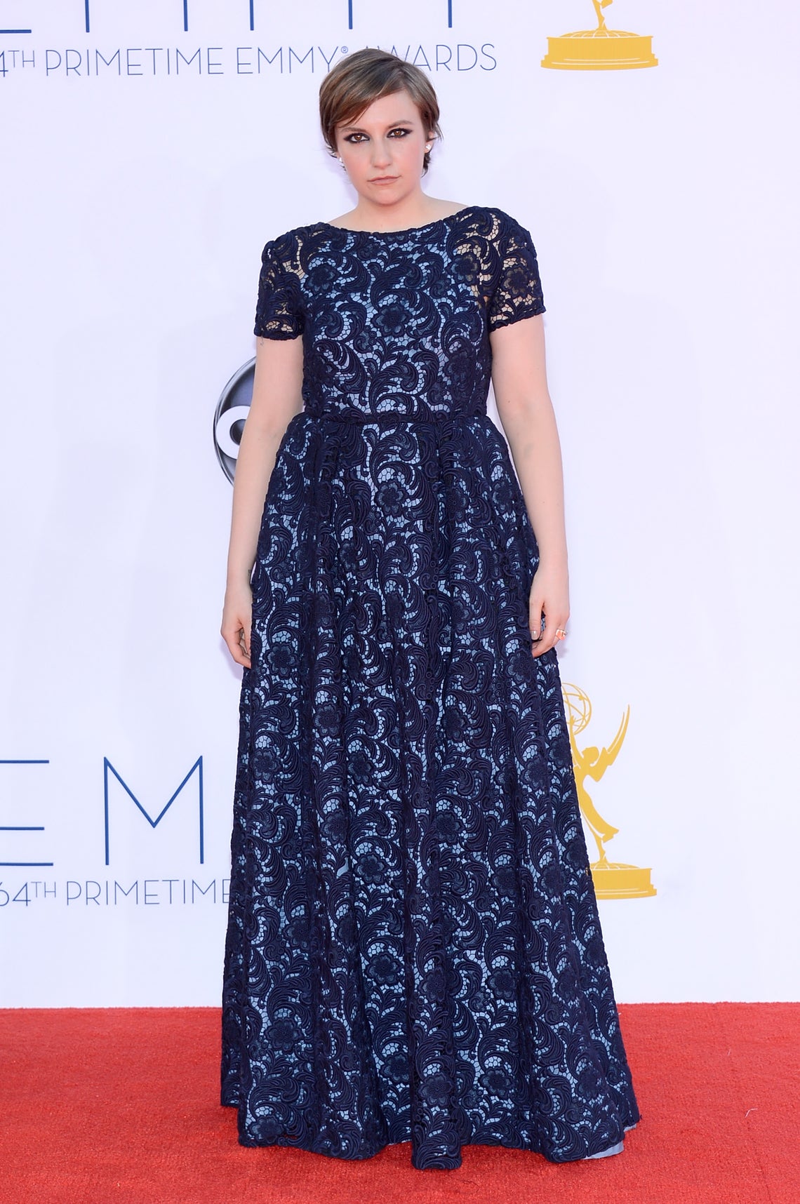 At just 26, Lena Dunham is one of Hollywood's hottest young talents. Unfortunately, the "Girls" creator and star chose a very matronly outfit.