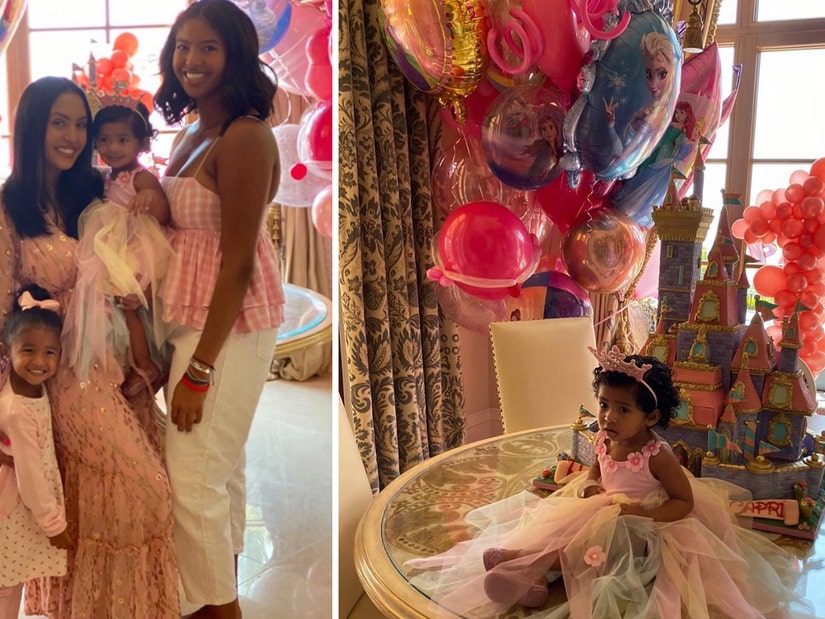 Kobe Bryant's wife, Vanessa, celebrates daughter Capri's 1st birthday