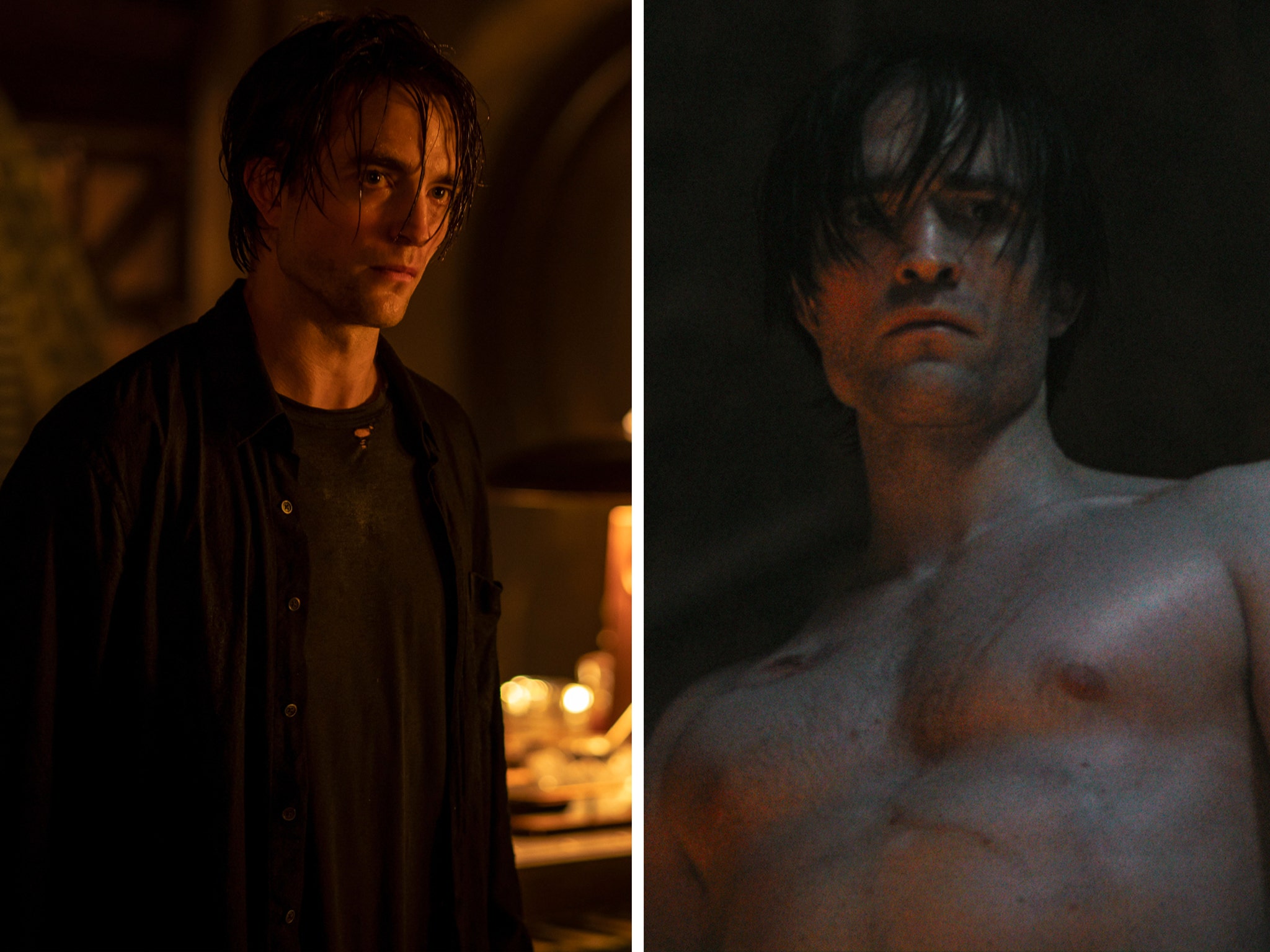 Robert pattinson sales sin playera