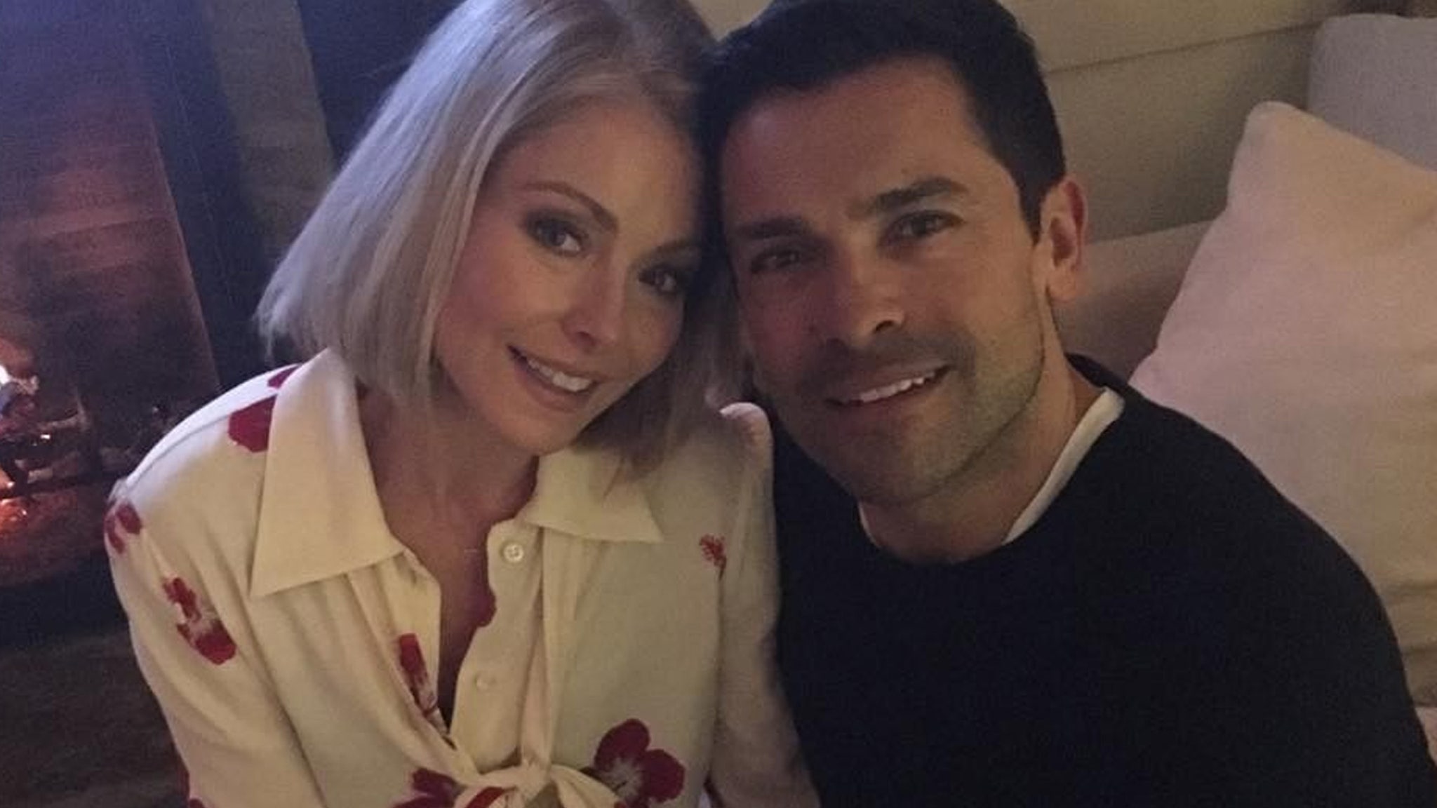Kelly Ripa's Husband Mark Consuelos Jokes About Other Marriages on Her ...