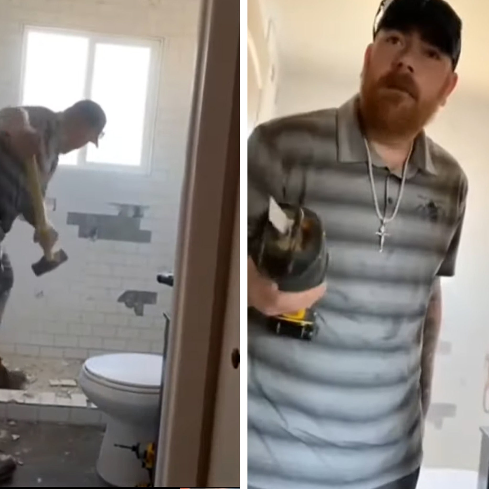 colorado contractor destroys bathroom youtube