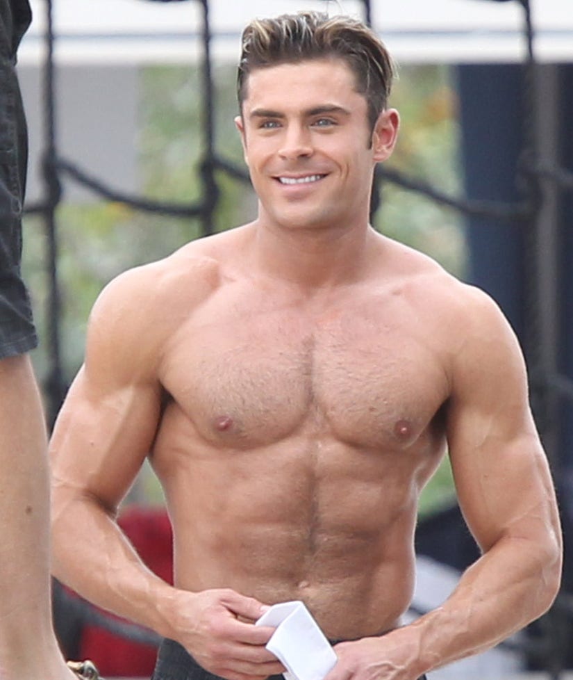 Zac Efron Goes Shirtless in New Neighbors Still