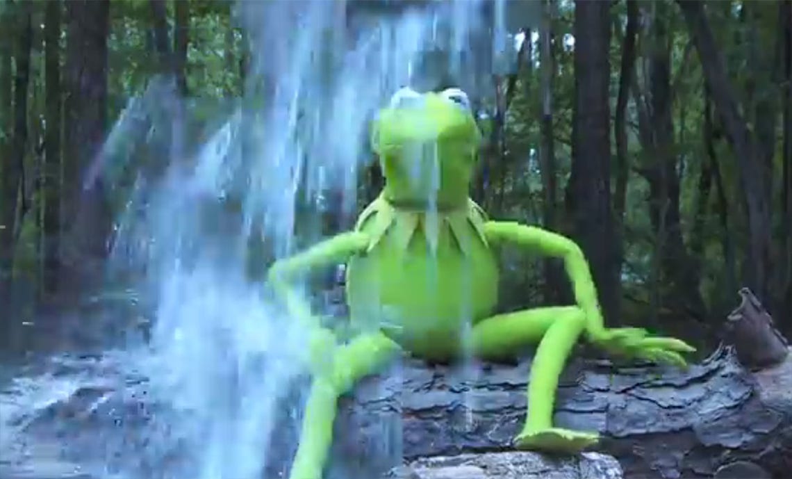 kermit the frog als ice bucket challenge