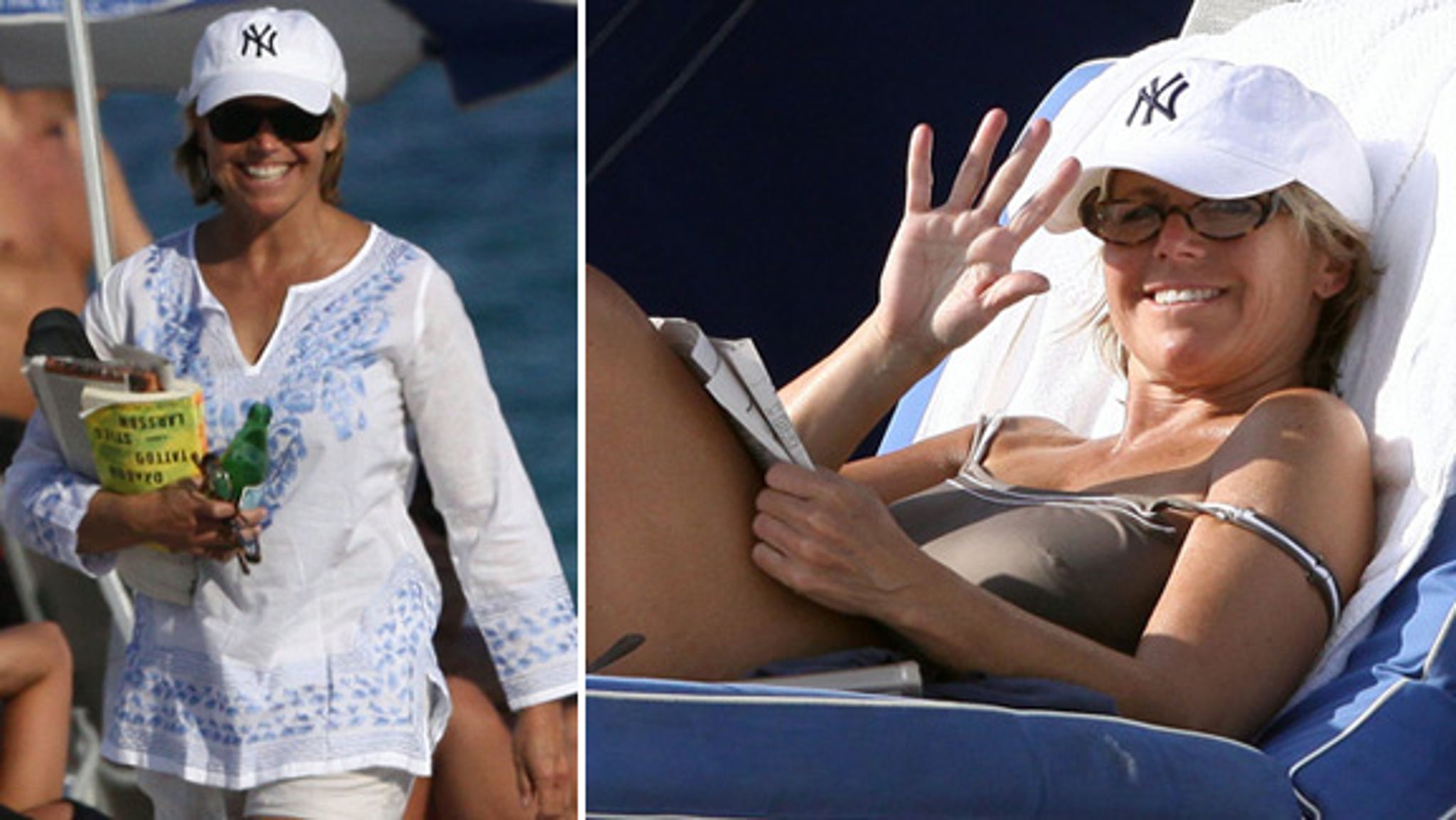 Katie couric bathing suit