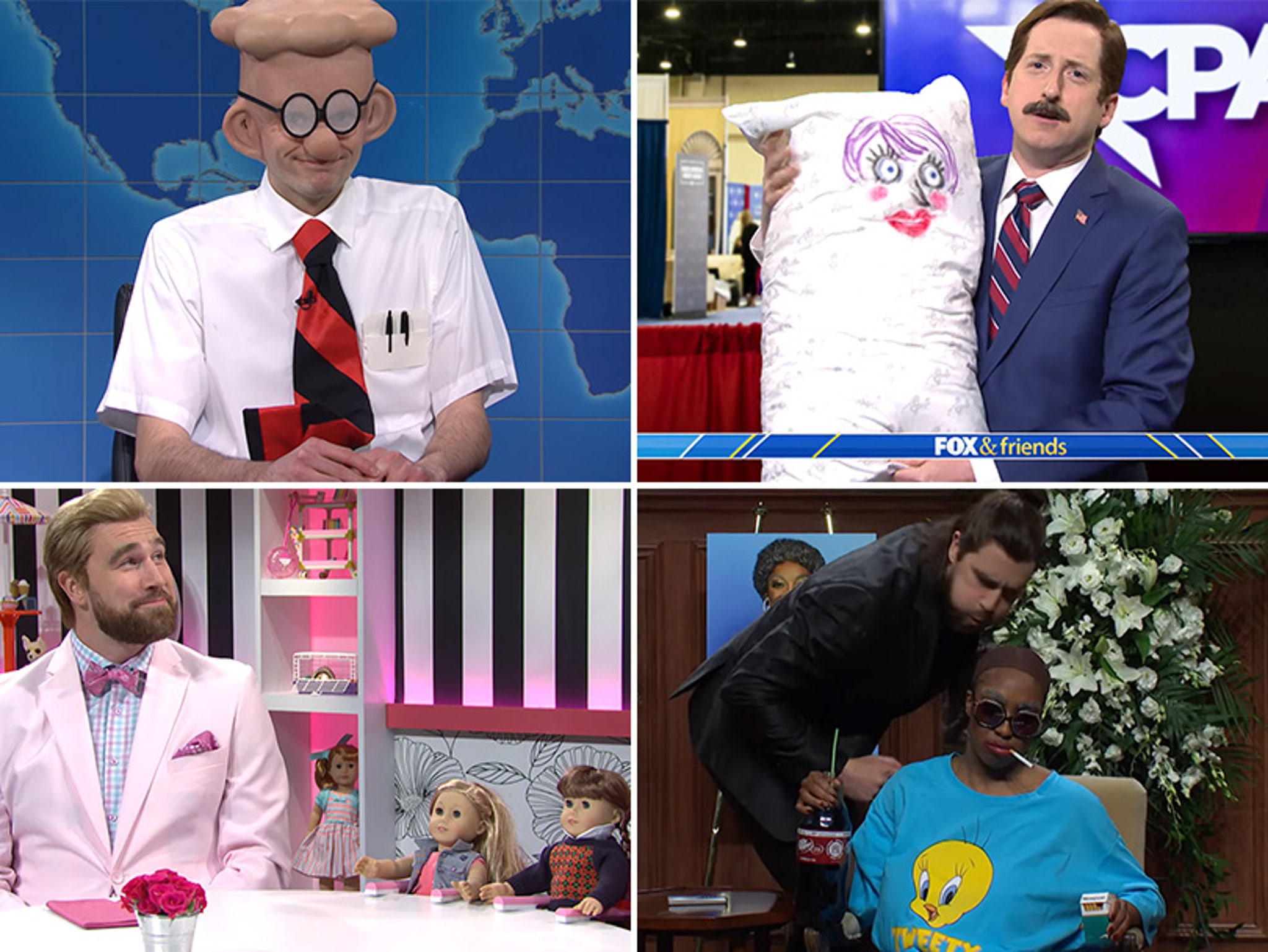 2048px x 1537px - Saturday Night Live Recap Season 48, Episode 15: Fox Dominion Scandal,  Dilbert Racism and More