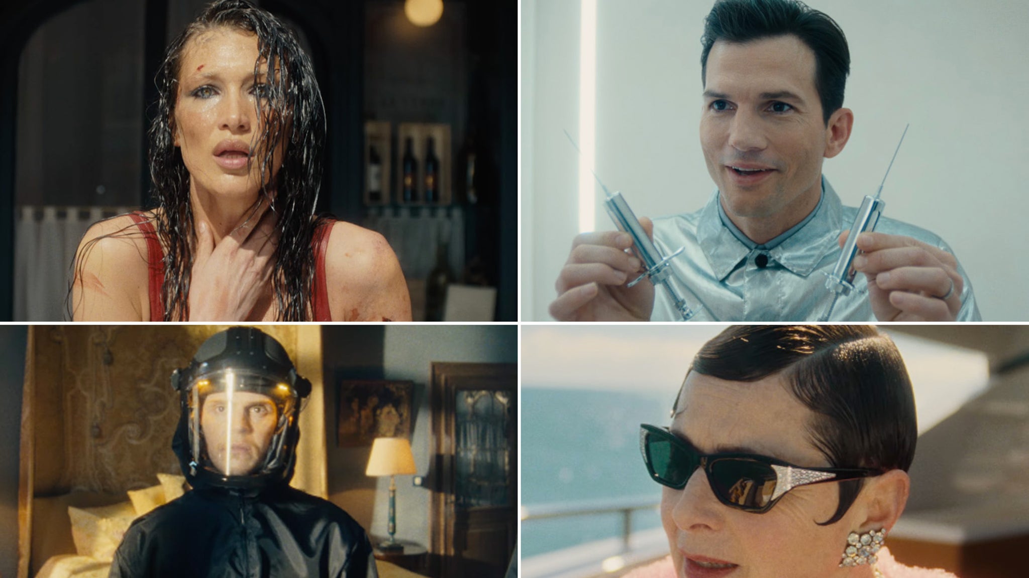 Ashton Kutcher Sells Fountain of Youth STD, Bella Hadid 'Mutates' In The Beauty Trailer