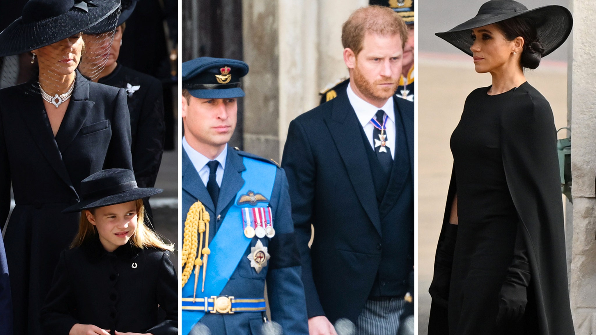 Entschlüsselung der Kleidung der königlichen Familie bei der Beerdigung von Königin Elizabeth II