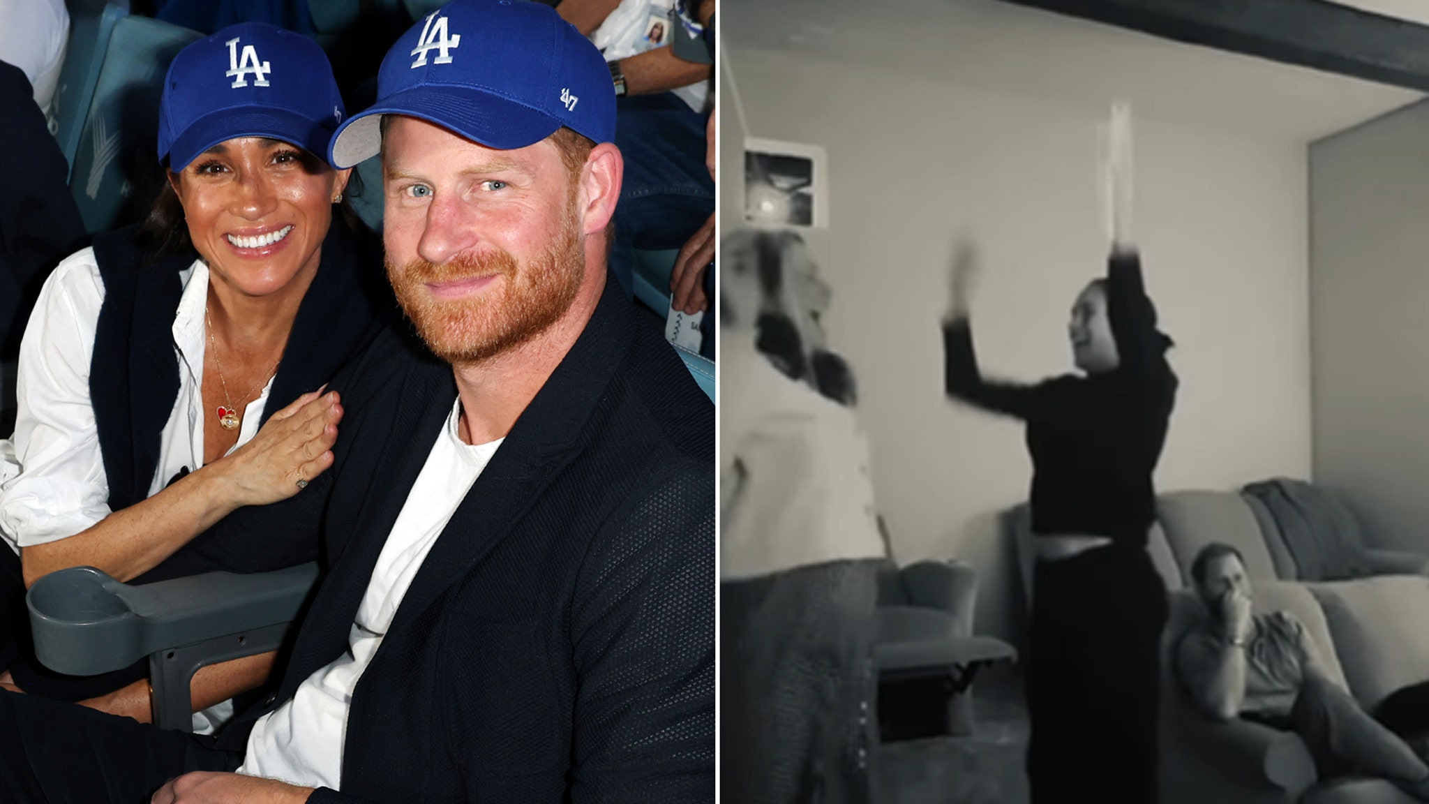 Meghan Markle Celebrates Dodgers World Series Win While Prince Harry Shows Disappointment