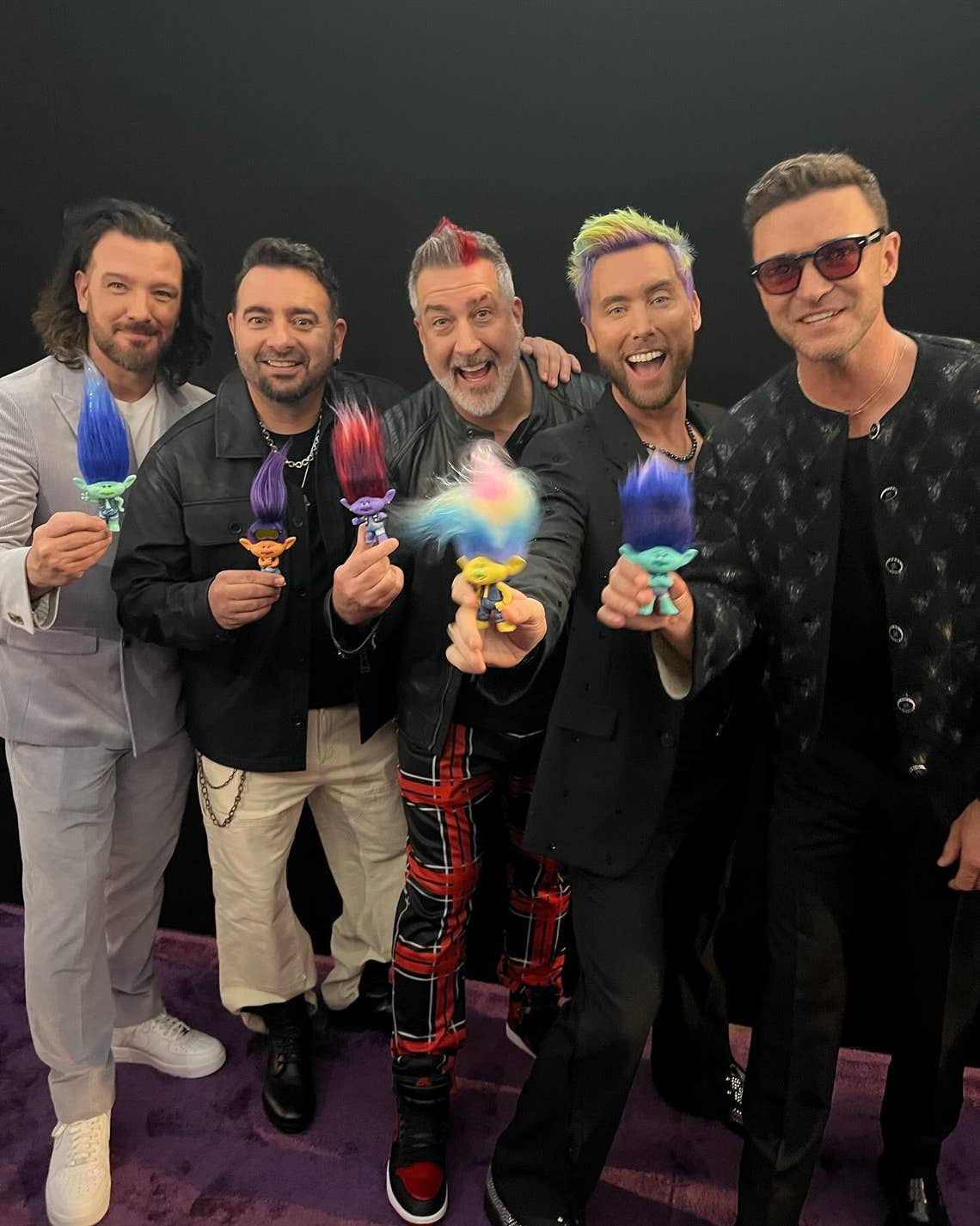 NSYNC Reunites, Brings Family to Trolls Band Together LA Premiere