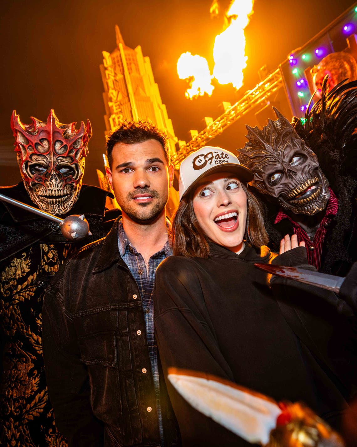 Halloween Horror Nights 2024 Creepy Celeb Sightings!