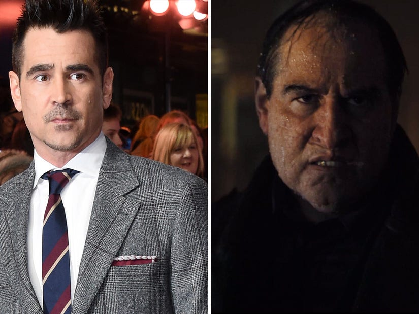 Colin Farrell Is Unrecognizable in Shocking Penguin Transformation for  Batman