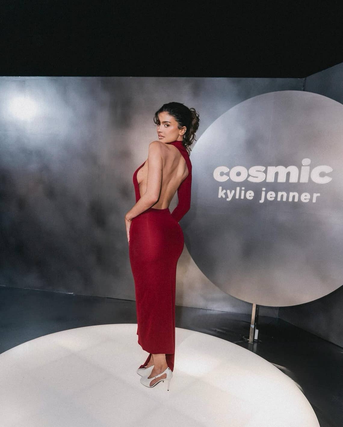 Kylie Jenner Celebrates Launch of New Perfume COSMIC