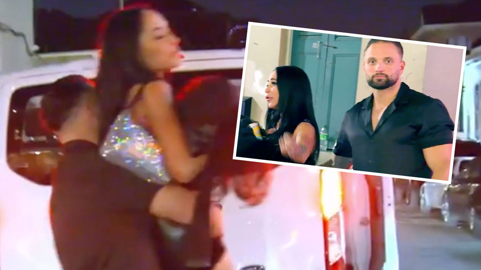 Angelina Pivarnick's New BF Drags Her from Fight on 'Initiation' Night Out with Jersey Shore Costars