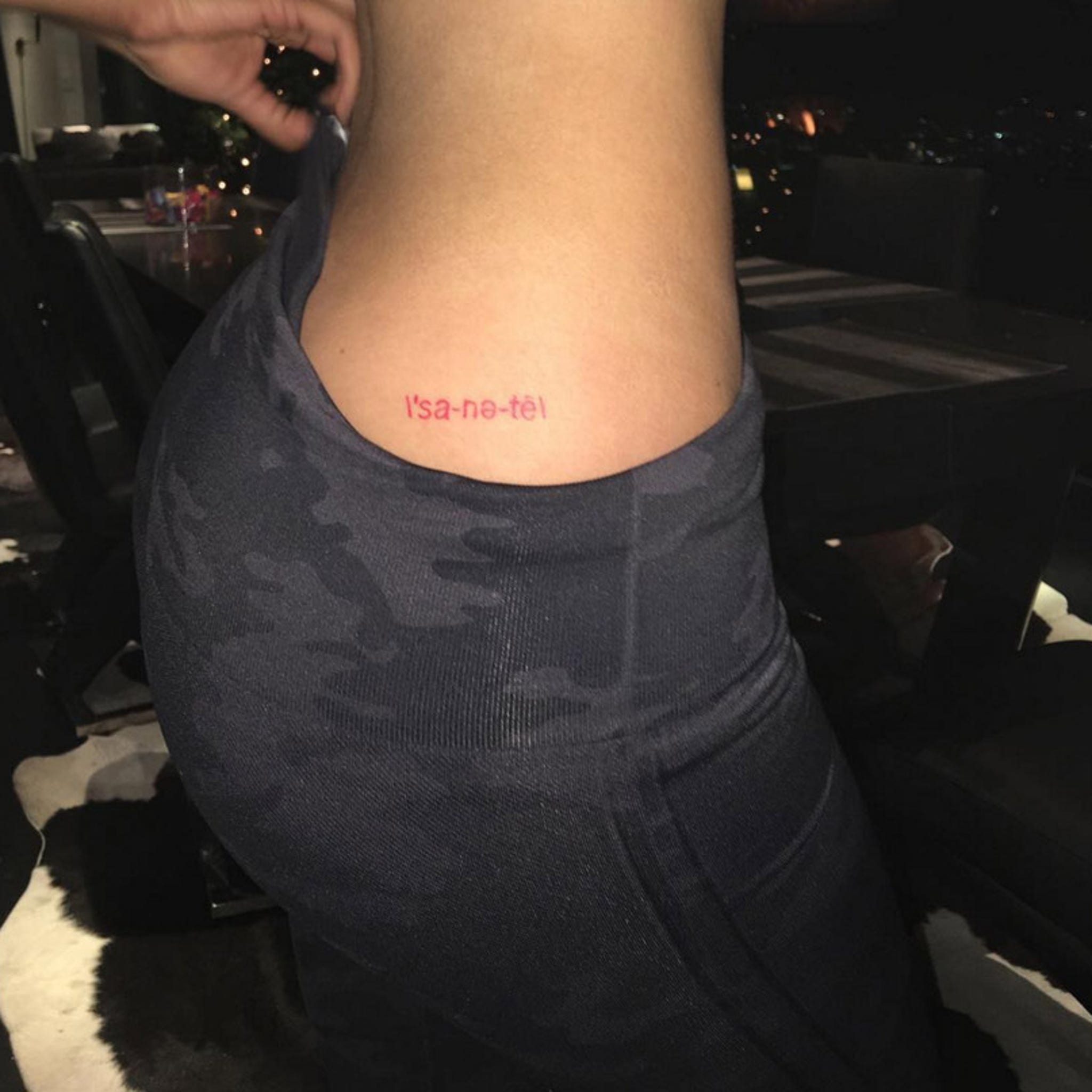 Kylie Jenner Debuts Cryptic Hip Tattoo -- What's It Mean?!