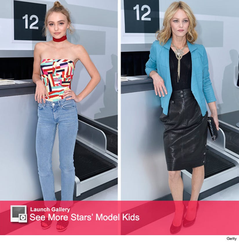 Lily-Rose Depp Is a Dead Ringer for Her Mom at Chanel's Paris