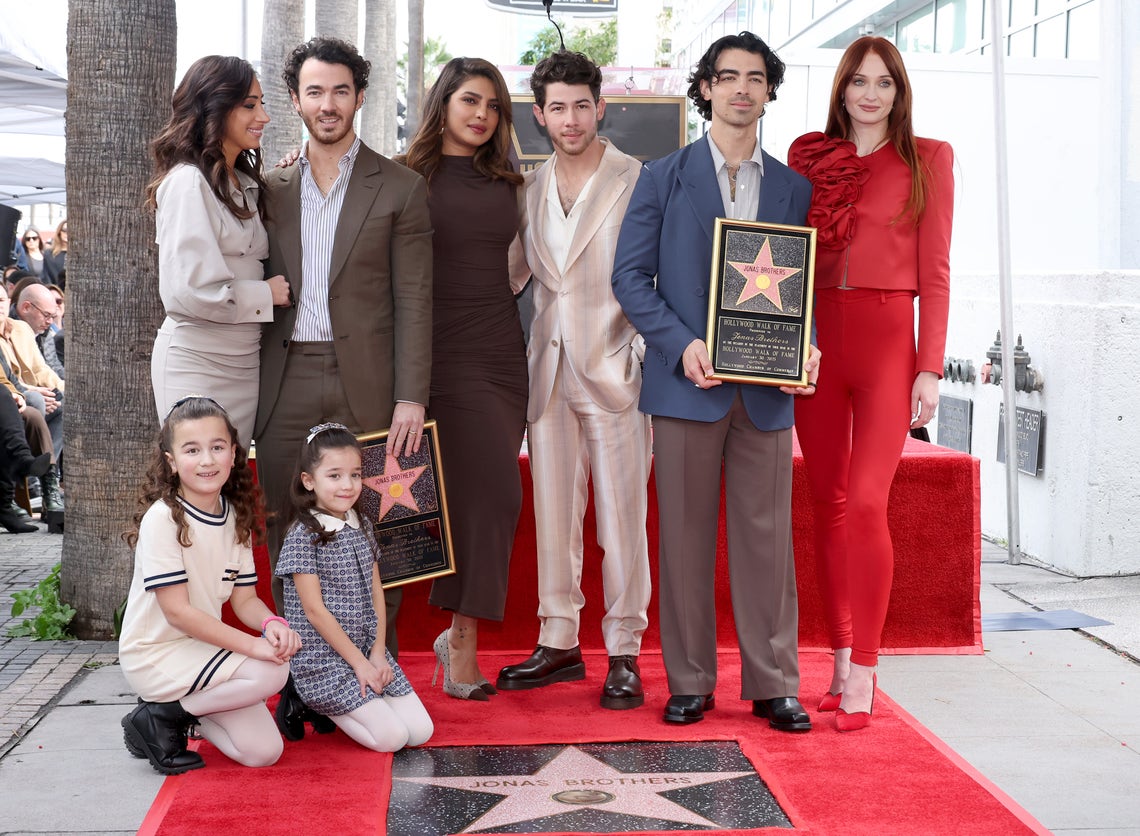 Jonas Brothers Honored With Star On Walk Of Fame