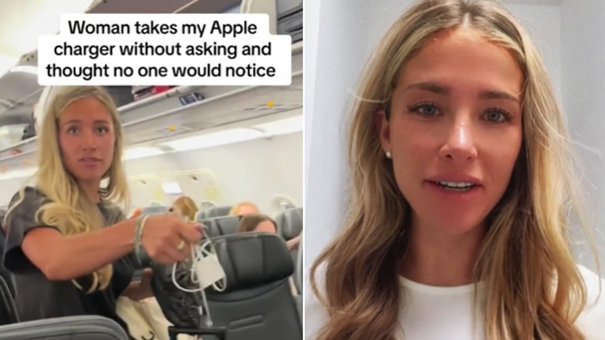 JetBlue Passenger Hits Back As Heated Dispute with Man Accusing Her of 'Stealing' Phone Charger Goes Viral