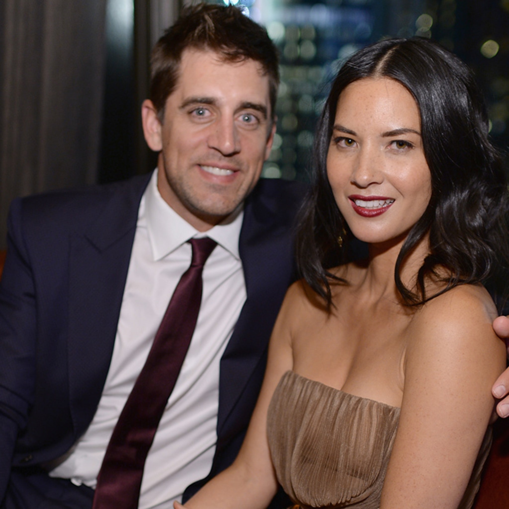 Olivia Munn Brings Aaron Rodgers As Her Date to New Movie Premiere